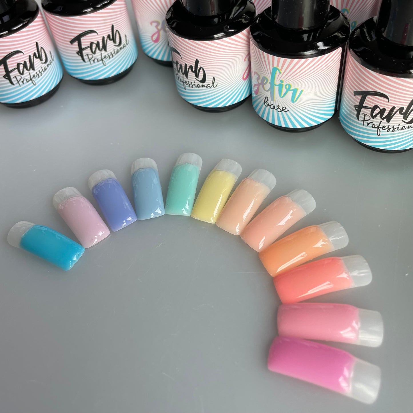 FARB Professional ZEFIR RUBBER BASE #7, 15 ml