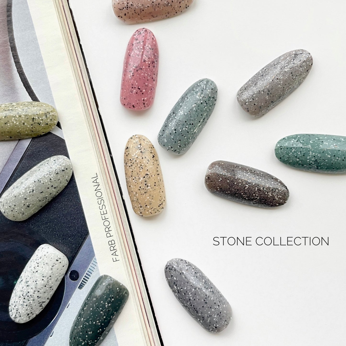 FARB Professional UV/LED Gel Color, Stone Collection, ST4