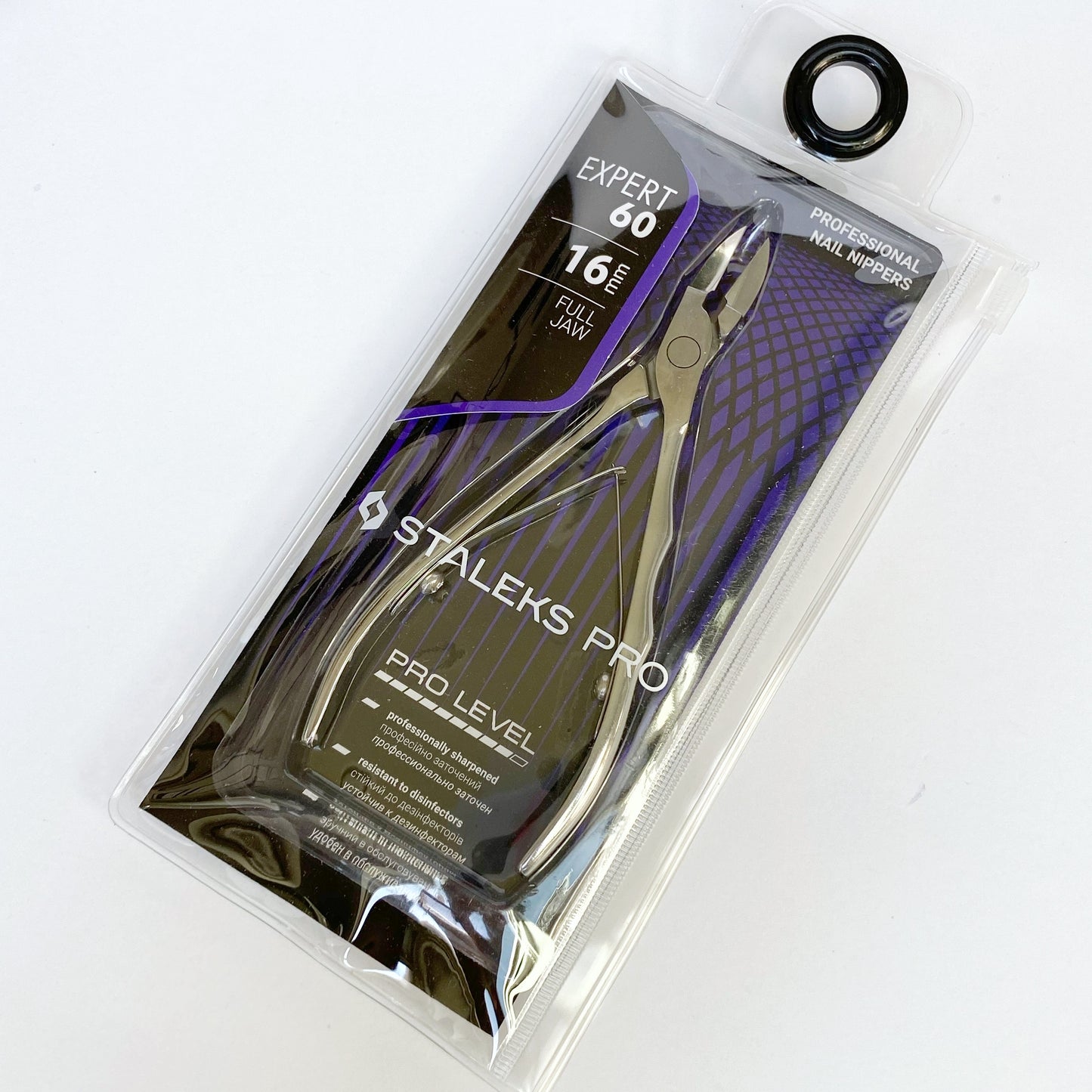 STALEKS PRO Expert Nail Nippers, model NE-60-16 (16mm edge)