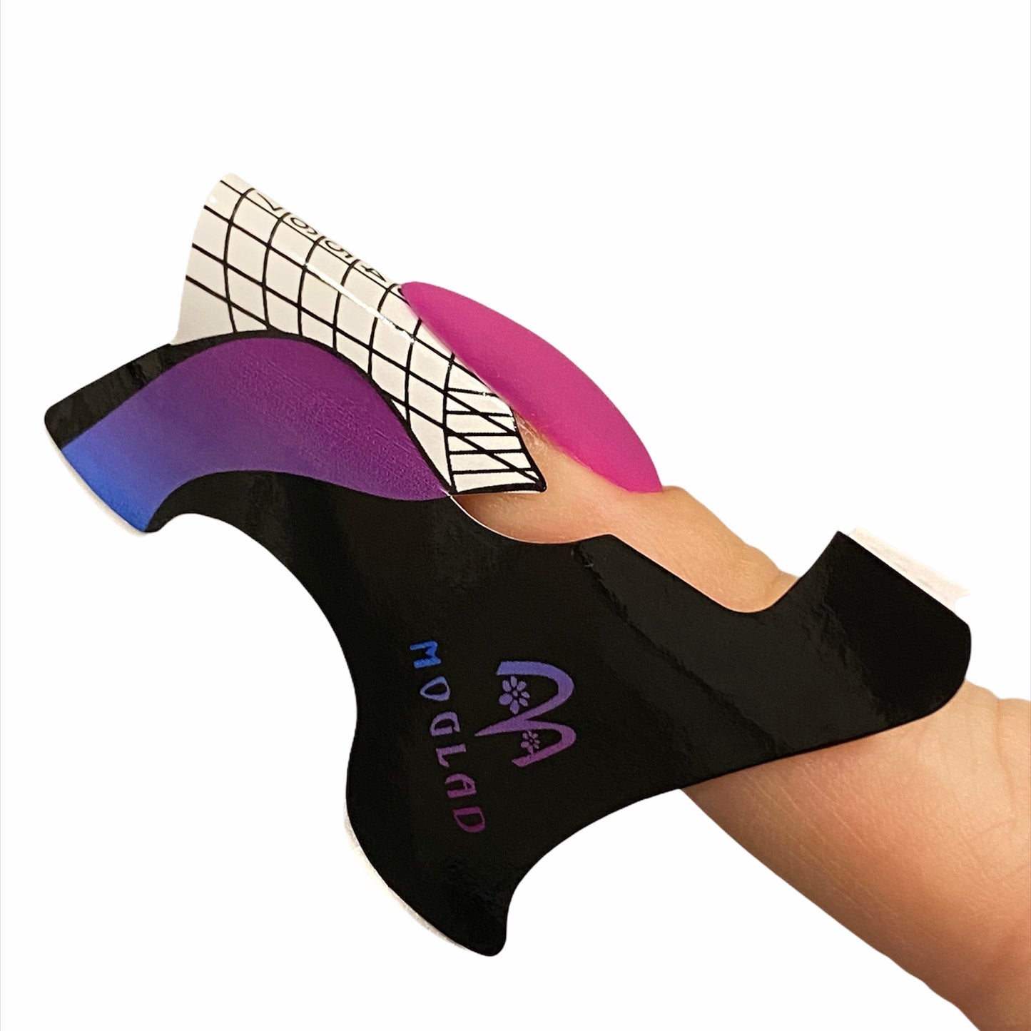Nail Forms (1pc, Paper-Black)
