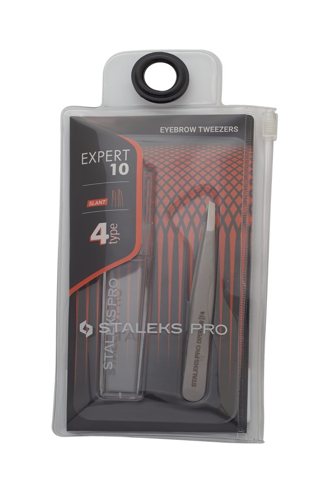 STALEKS PRO EXPERT 10 TYPE 4 Eyebrow Tweezers (TE-10/4)
