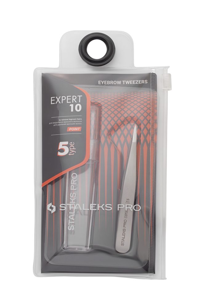STALEKS PRO EXPERT 10 TYPE 5 Eyebrow Tweezers (TE-10/5)