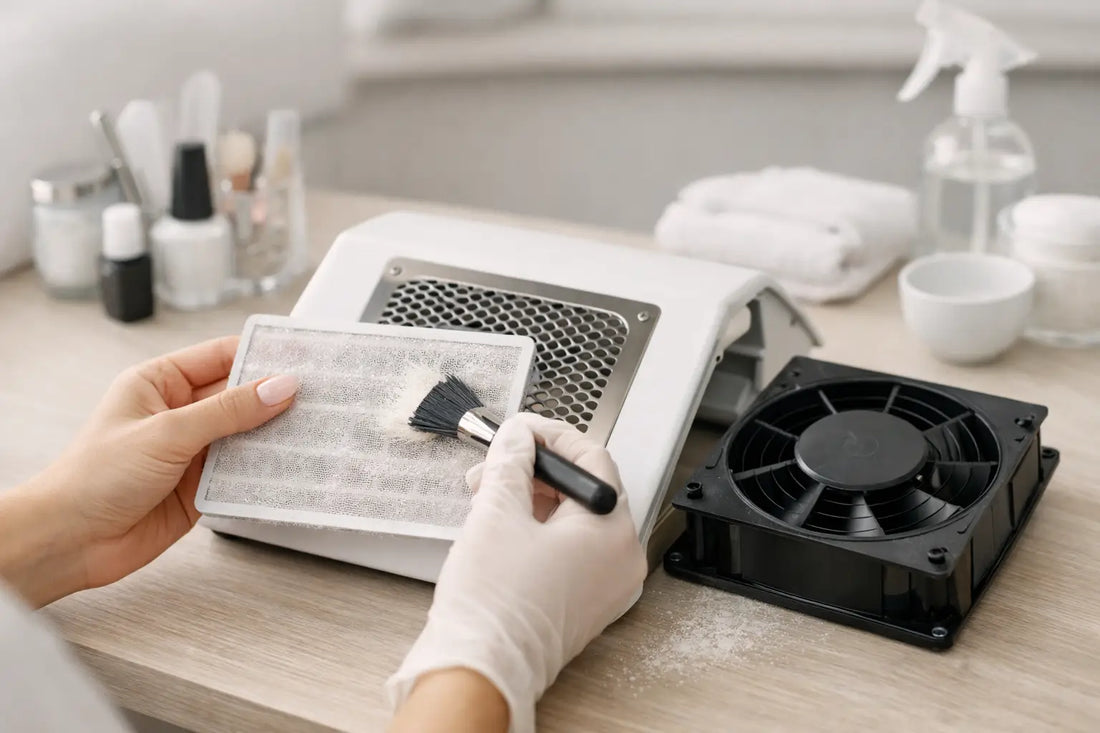 How to Clean a Nail Dust Collector Properly