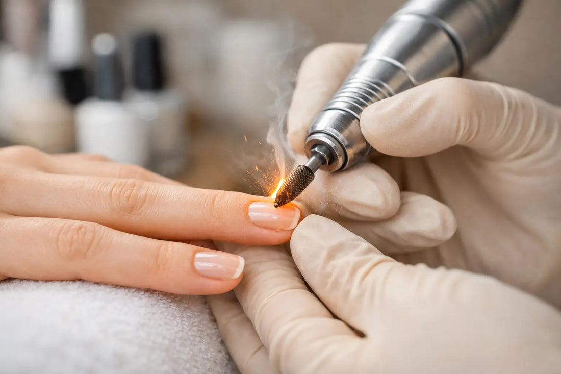 Why Do Nail Bits Burn During E-File Work?