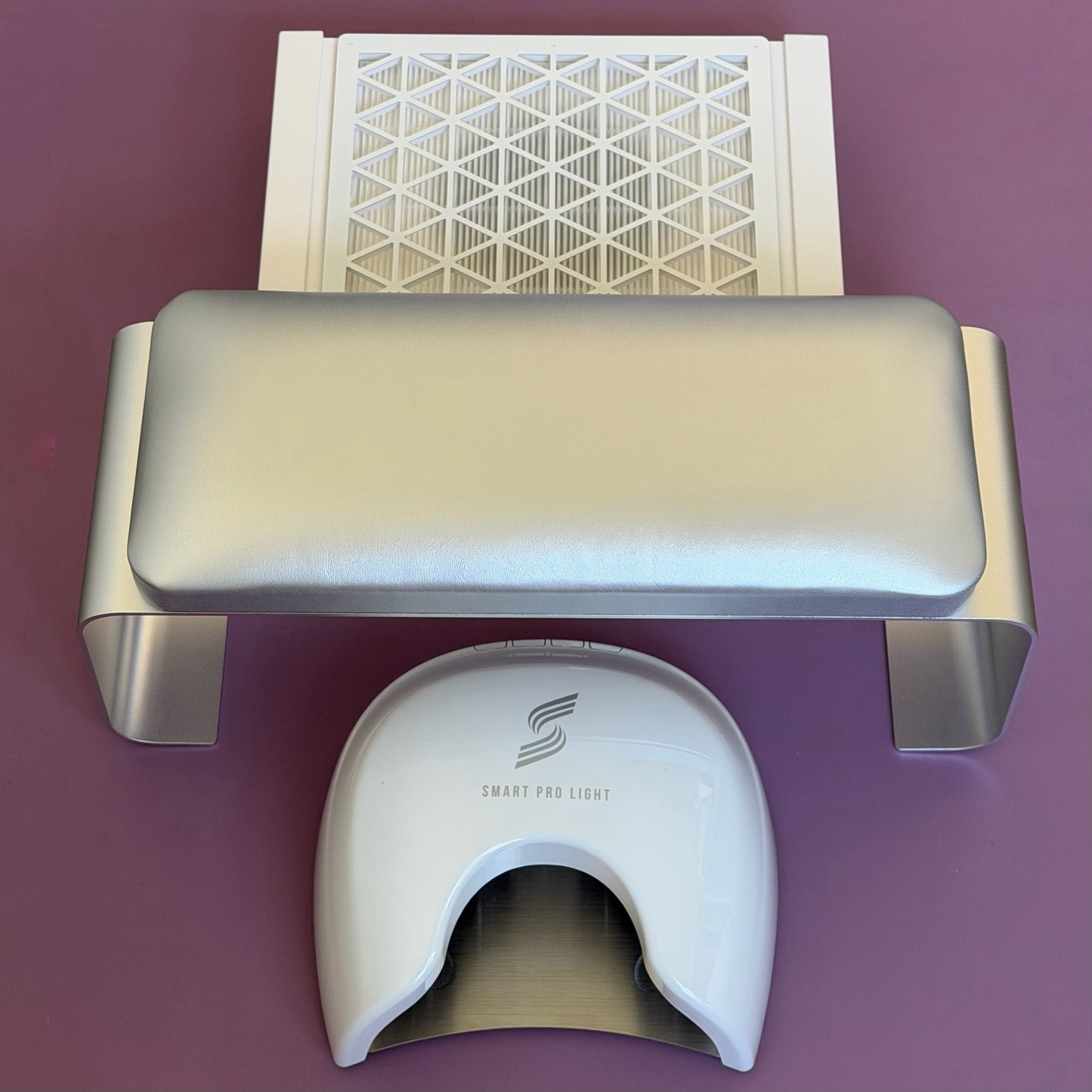 SMART PRO BUNDLE #2: UV Lamp, Dust Collector, Metal Handrest