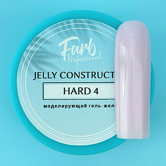 FARB JELLY CONSTRUCTOR UV GEL, hard (30g), tone #4