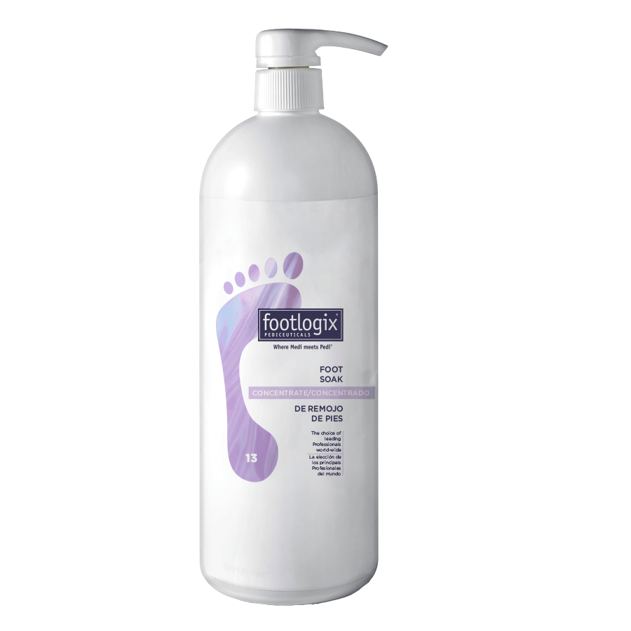Footlogix - FOOT SOAK CONCENTRATE (32oz/946ml) Please contact us for Professional (Licensed NailTech) pricing!