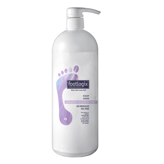 Footlogix - FOOT SOAK CONCENTRATE (32oz/946ml) Please contact us for Professional (Licensed NailTech) pricing!