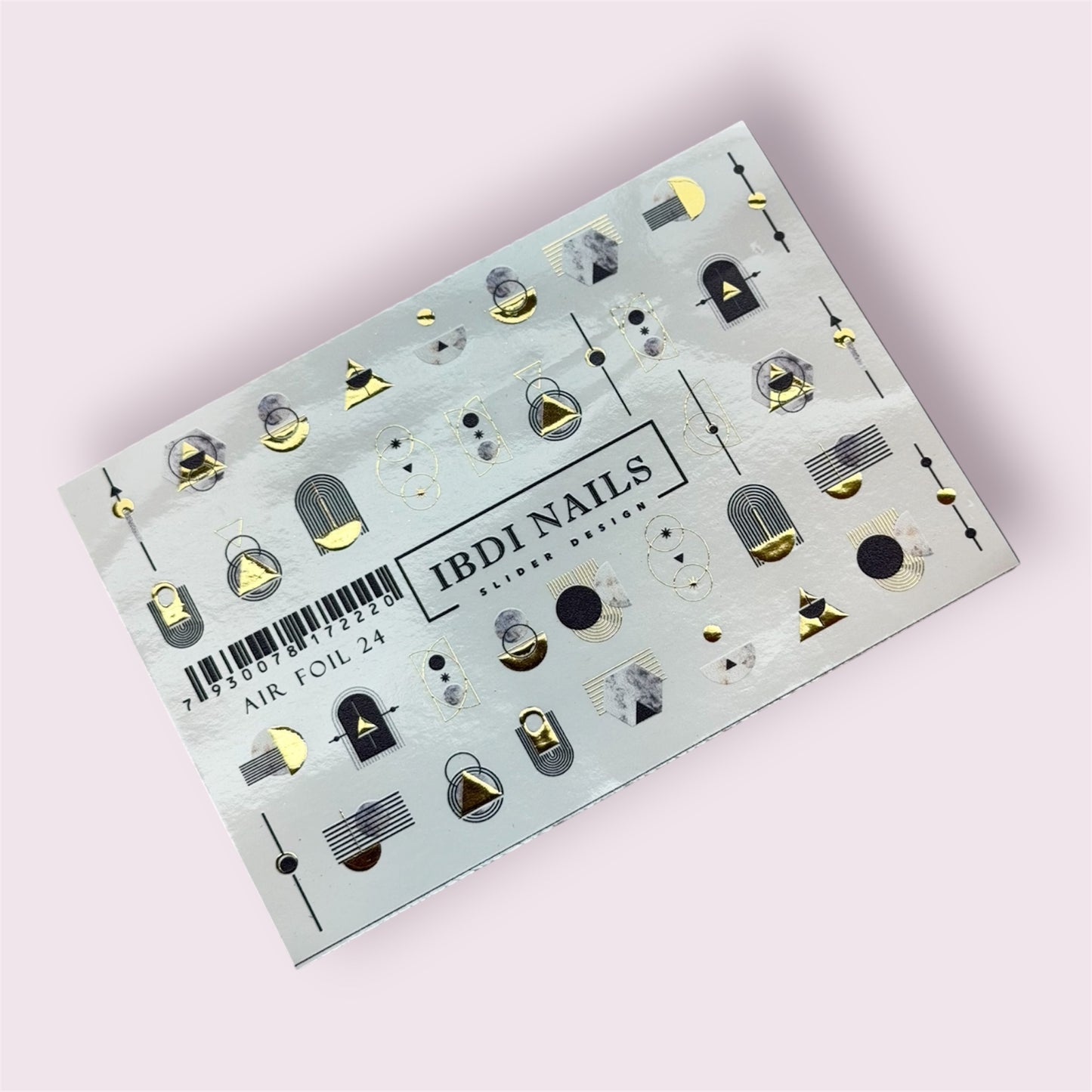 Slider 24, gold foil
