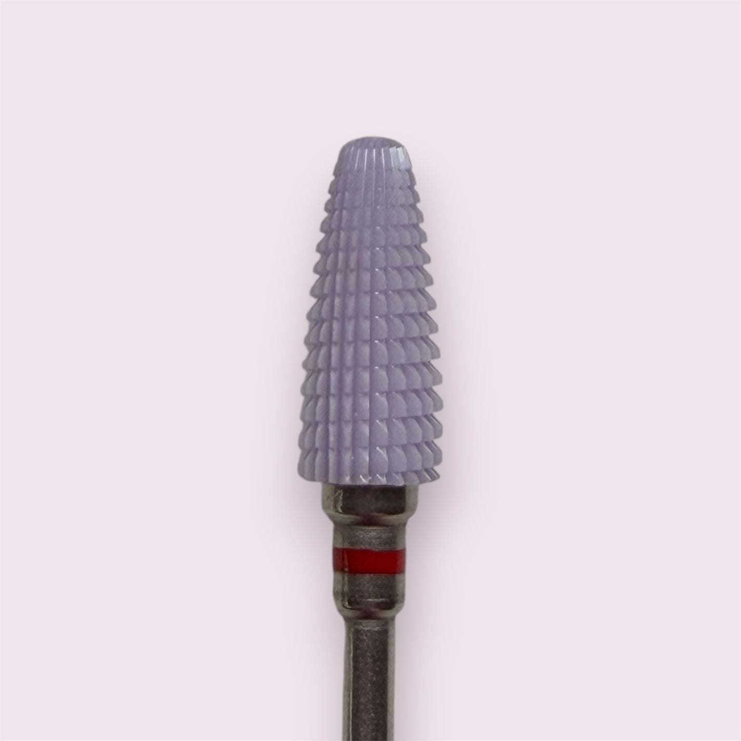 (New!) Ceramic Nail Bit for Removal (Purple Flame/Torch), Red - Right Handed, 1pc