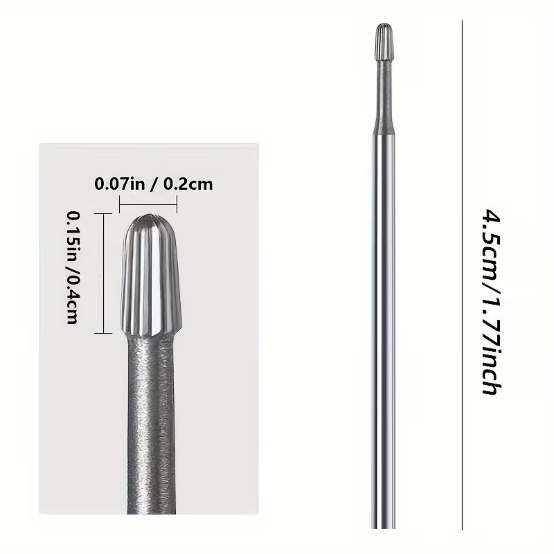 Super-safe  "Cuticle Cleaner” drill bit