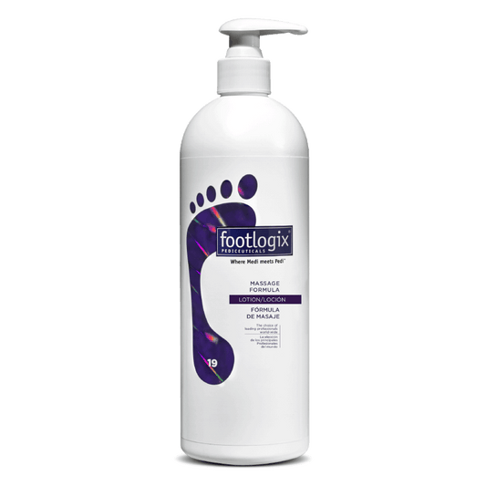 Footlogix - MASSAGE FORMULA LOTION (16.9 oz/ 500ml) Please contact us for Professional (Licensed NailTech) pricing!