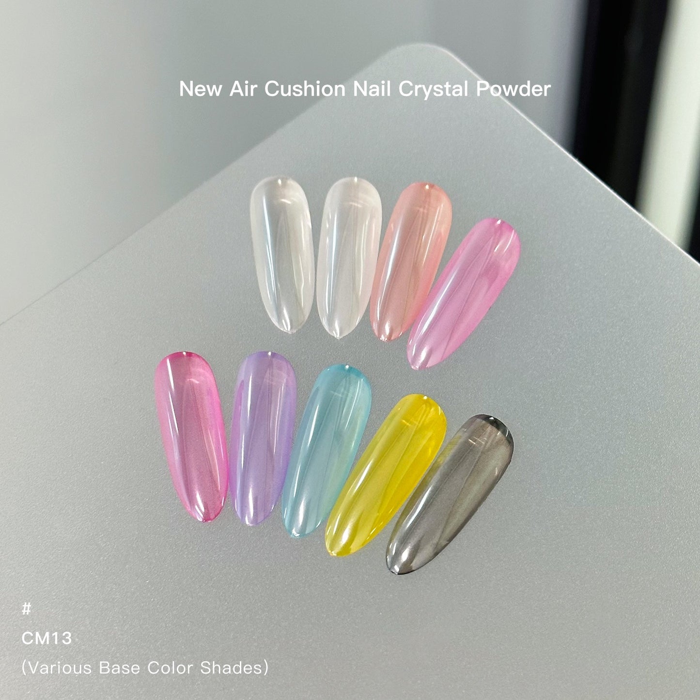 Chrome Powder Glass Pearl Mirror CM13