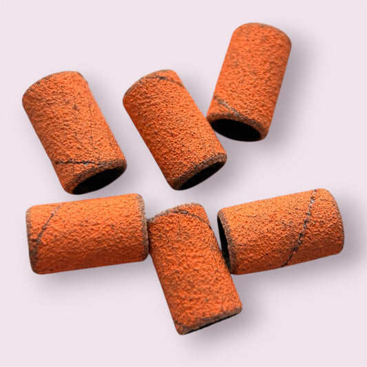 Abrasive Sanding Bands 180 Grit (Orange) - 100 pc box