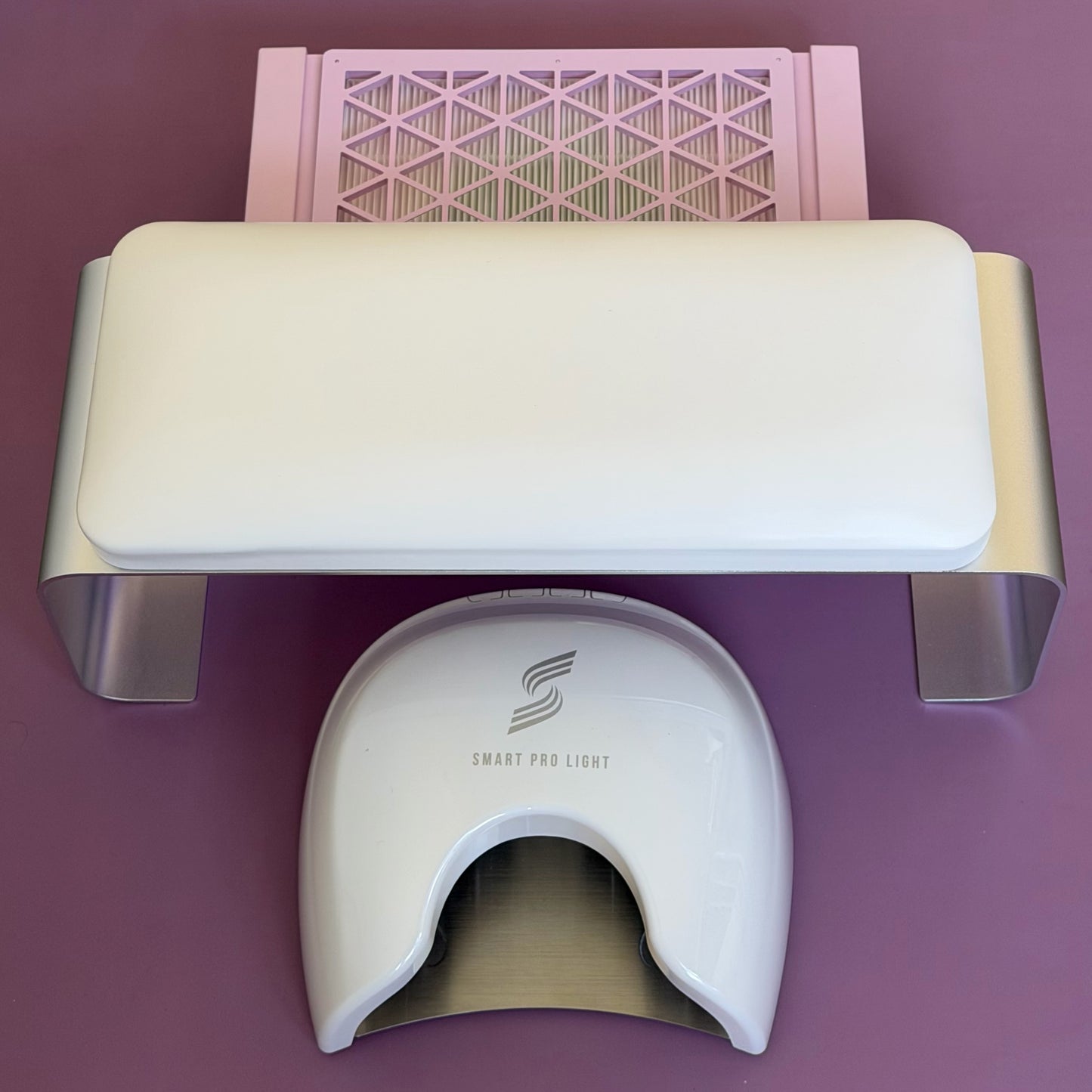 SMART PRO BUNDLE #2: UV Lamp, Dust Collector, Metal Handrest