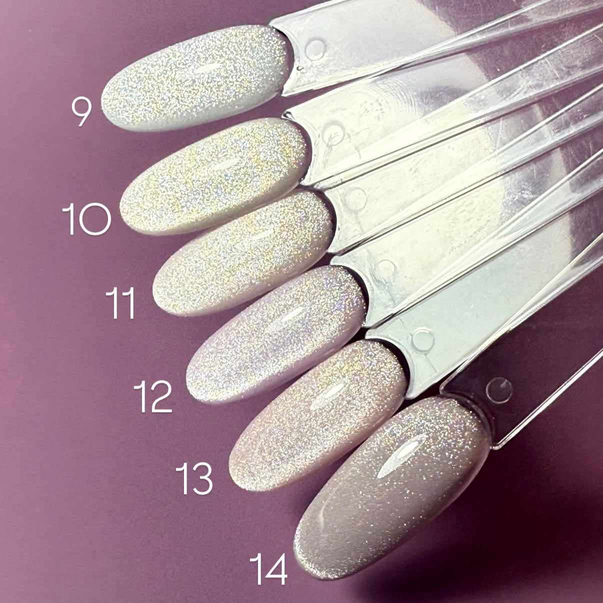 FARB RIME CAT’S #13 (light silver flare)  Professional UV/LED Gel