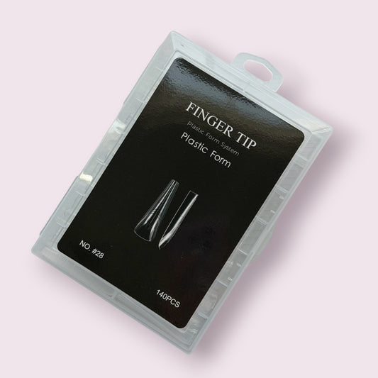 Dual  Nail Forms "Next Level" (Thinned Cuticle Area) #28- 140 pc