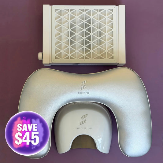 SMART PRO BUNDLE #1: UV Lamp, Dust Collector, Handrest "Butterfly"