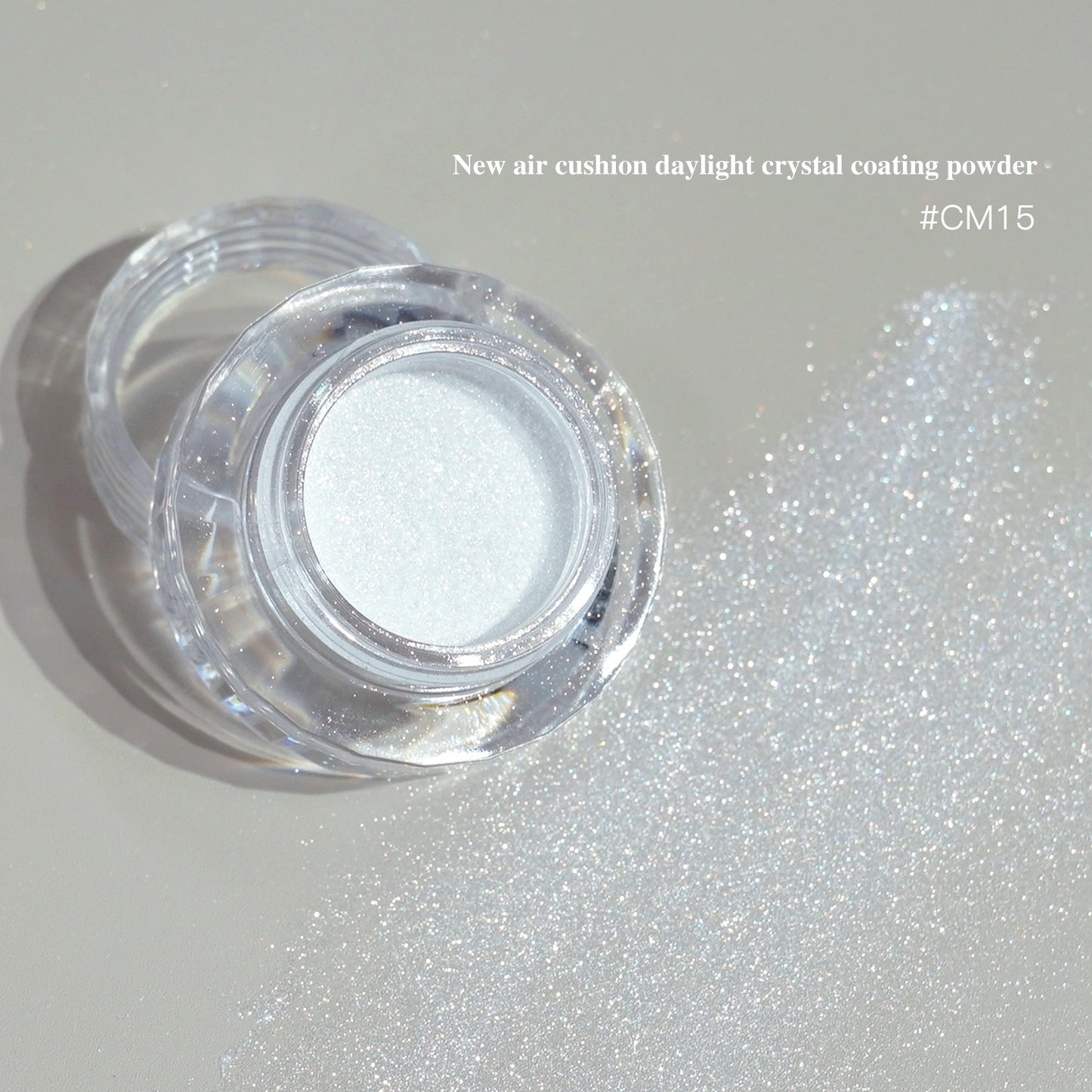 Chrome Powder Glass Pearl Mirror CM15