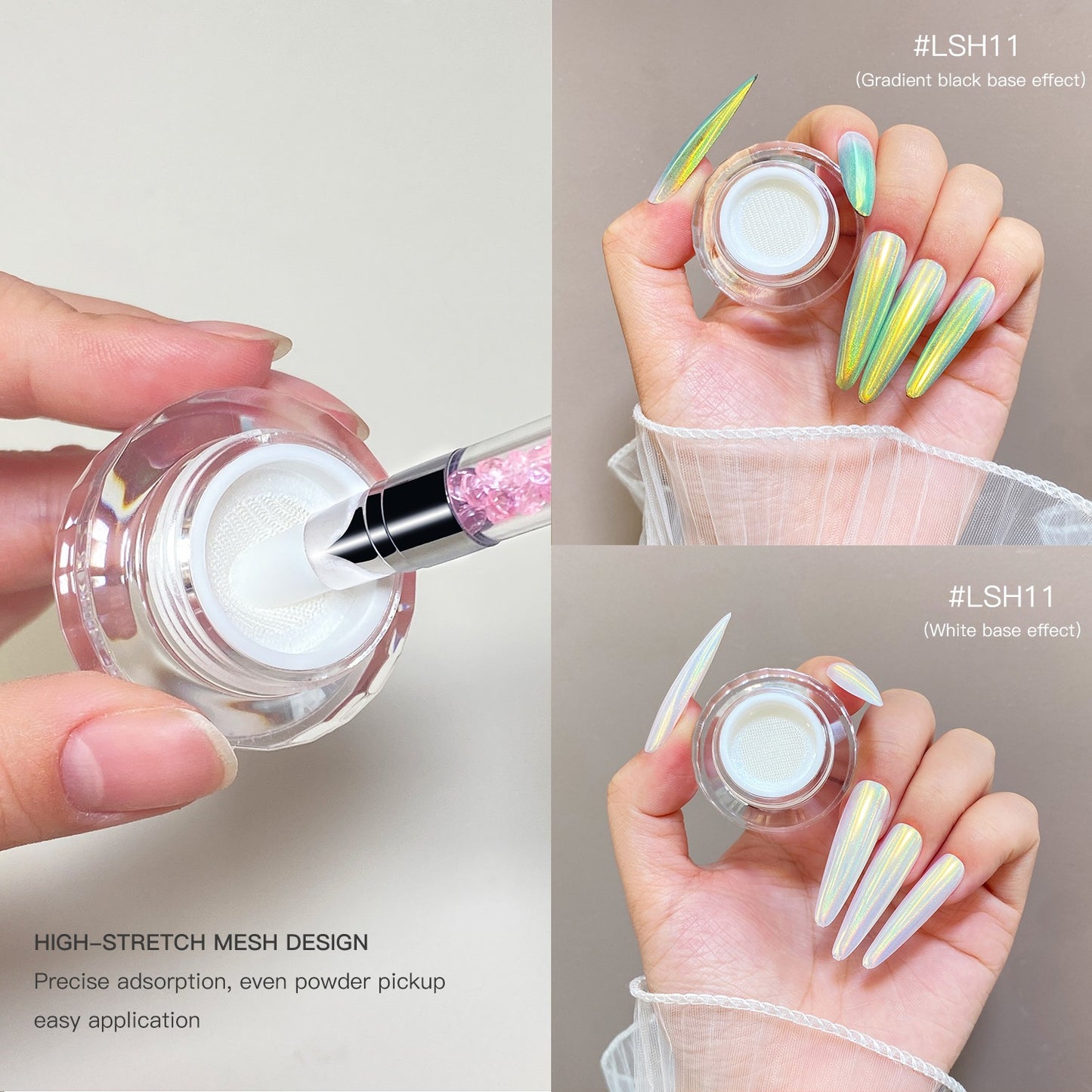 Chrome Powder (New!) Laser Glitter LSH11