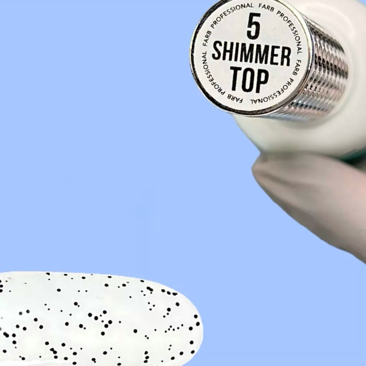 FARB Top "Black SHIMMER 5”