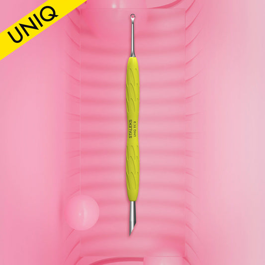STALEKS PRO CUTICLE PUSHER UNIQ 11, Type 2, PQ-11/2