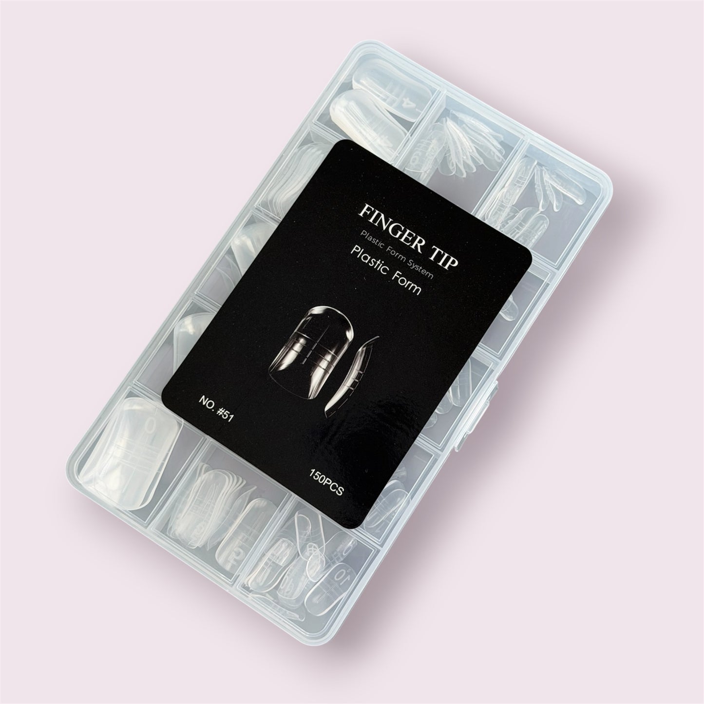 Dual  Nail Forms "Next Level" (Thinned Cuticle Area) #51- 150pc