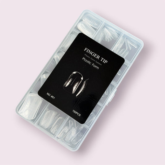 Dual  Nail Forms "Next Level" (Thinned Cuticle Area) #51- 150pc