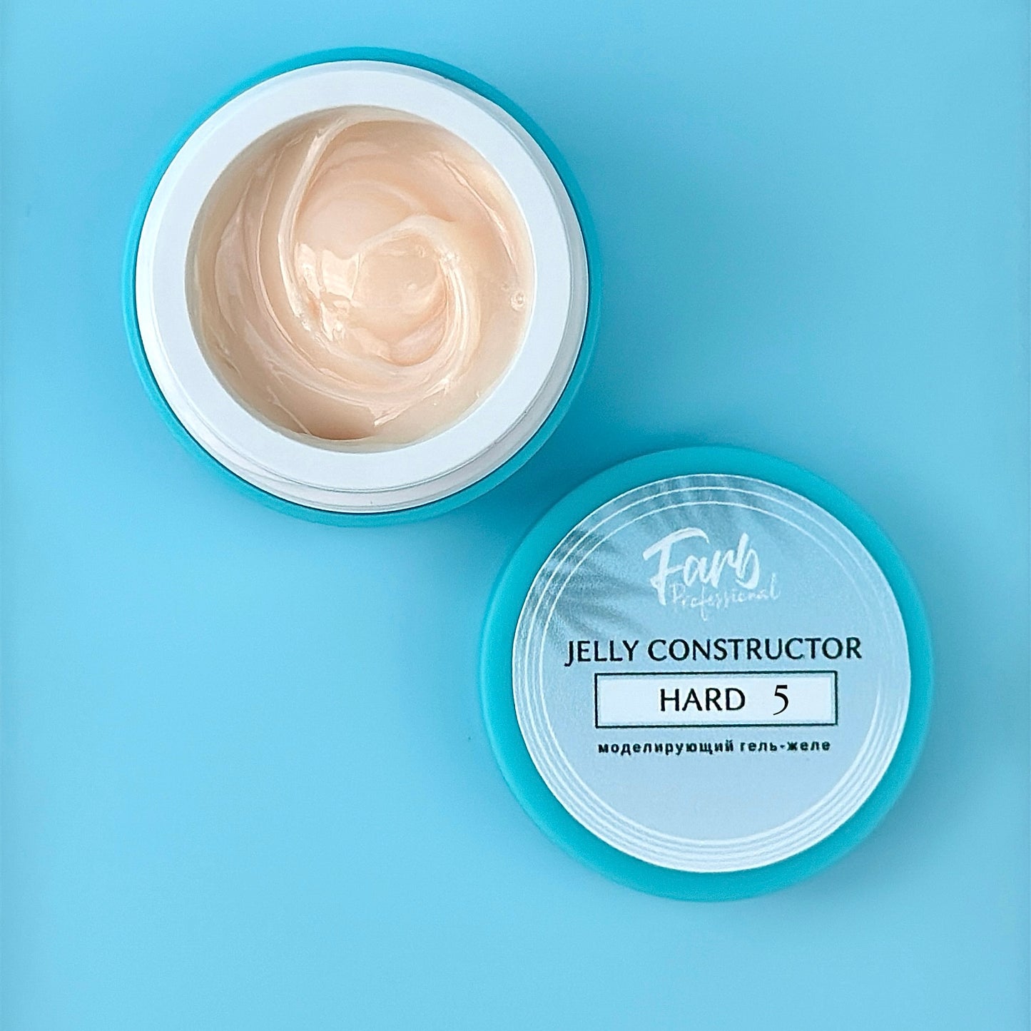 FARB JELLY CONSTRUCTOR UV GEL, hard (30g), tone #4