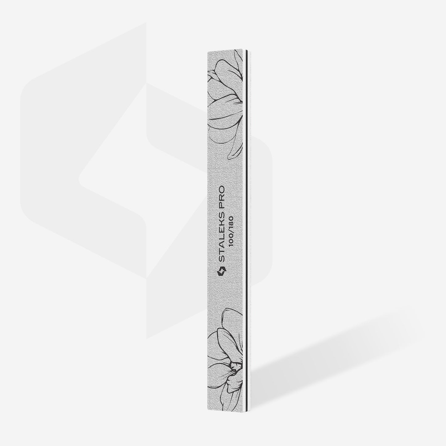 STALEKS Straight mineral nail file EXPERT 20 100/180 grit (25 pcs)
