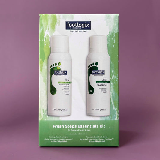 Footlogix - FRESH STEPS ESSENTIALS KIT (2X 125ml/4.2oz)