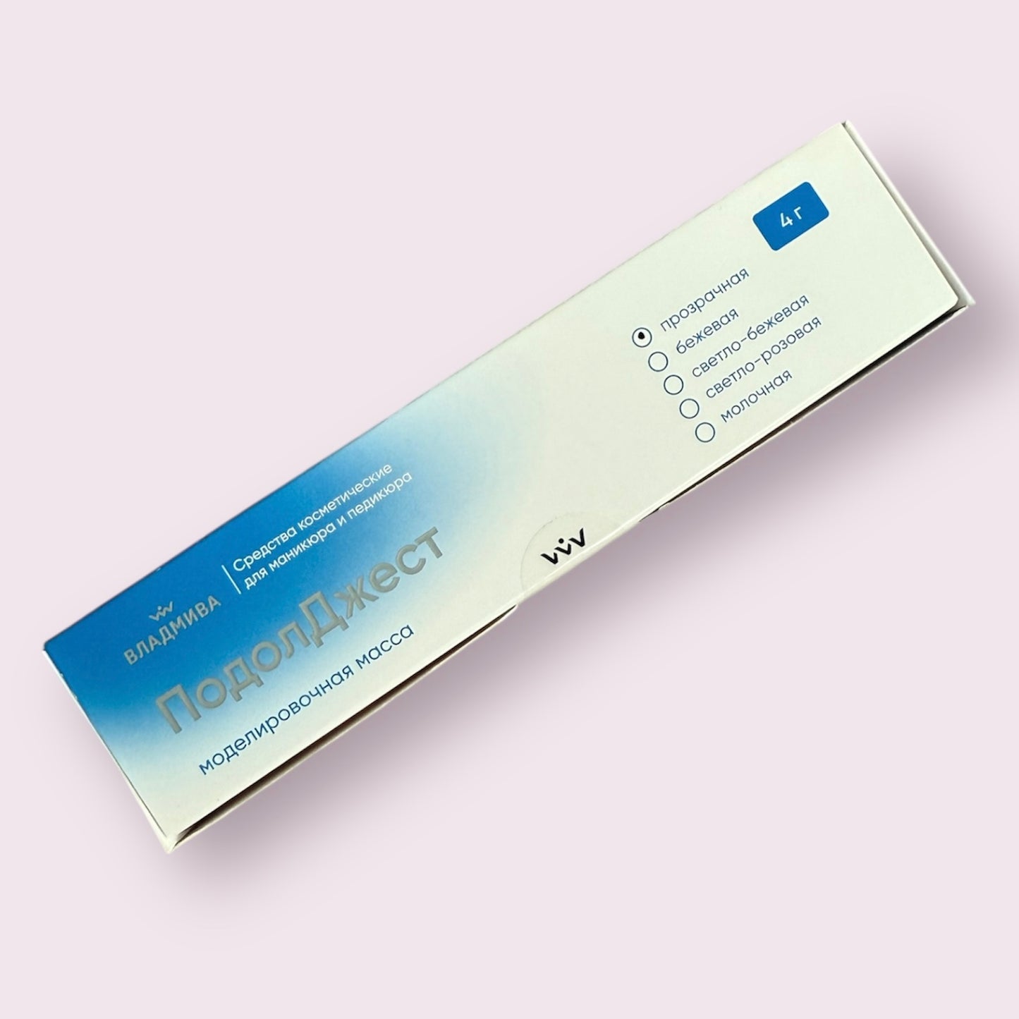 PodolJest Nail Modeling Mass (transparent, 4g)