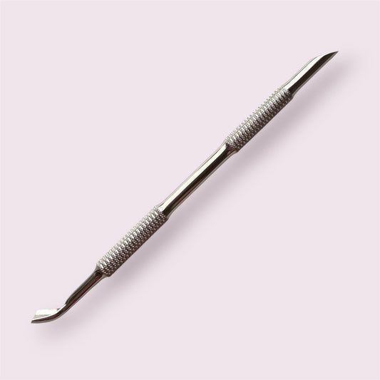 (New!) CUTICLE PUSHER "STICK + HOOF" NP-05 (Rounded Curved Pusher & Orange Stick Tip)