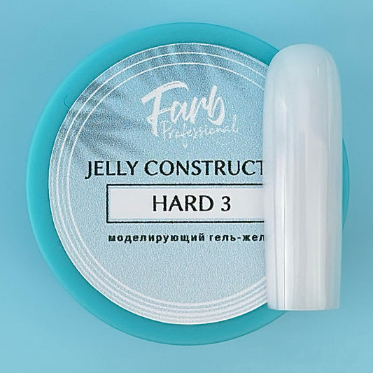 FARB JELLY CONSTRUCTOR UV GEL, hard (30g), tone #3