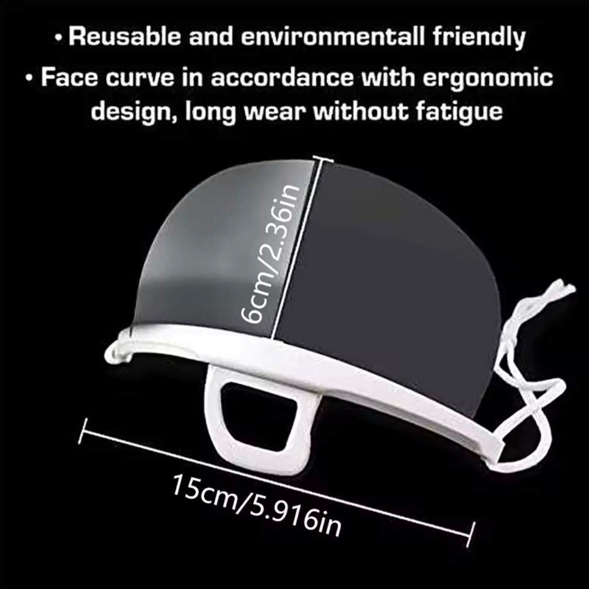 Protective Plastic Clear  visor , Anti-fog Transparent 1,pc