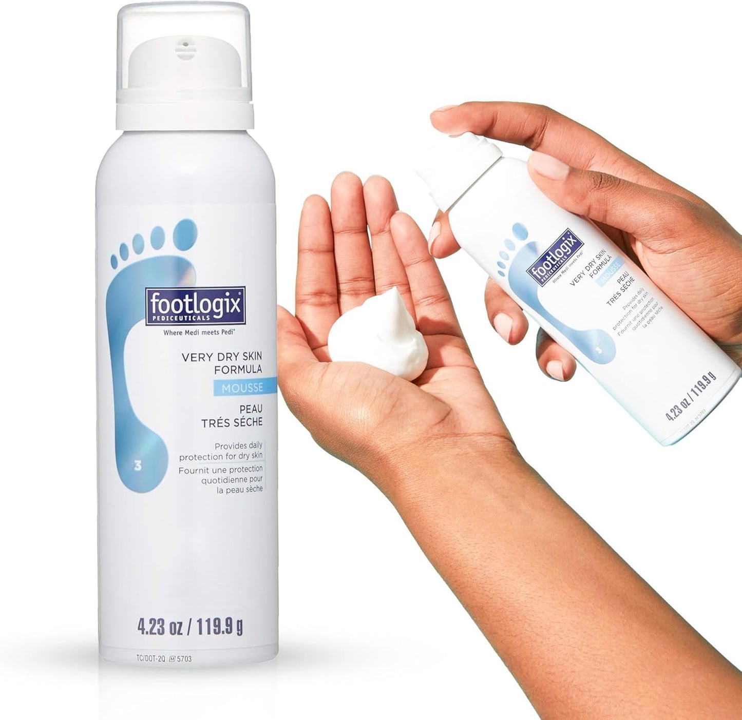 Footlogix - VERY DRY SKIN FORMULA, 125ml or 300ml.