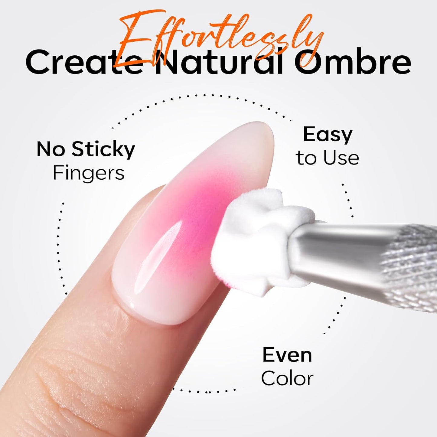 Applicator and 100 Sponges for Ombre