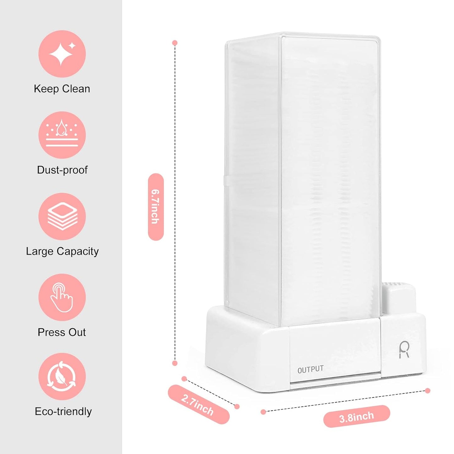 Automatic Dispenser for Lint-Free or Cotton Napkins