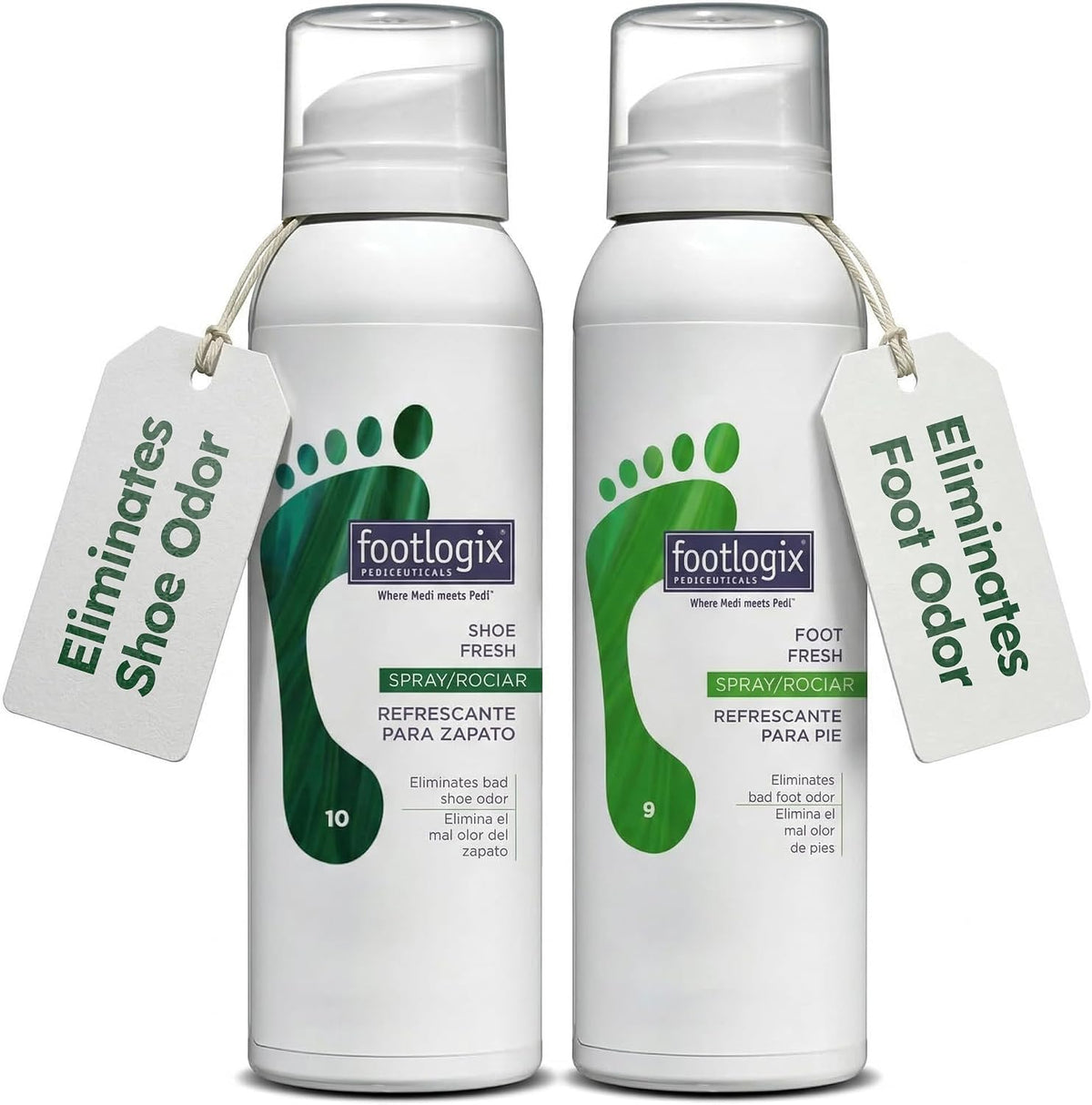 Footlogix - FRESH STEPS ESSENTIALS KIT (2X 125ml/4.2oz)