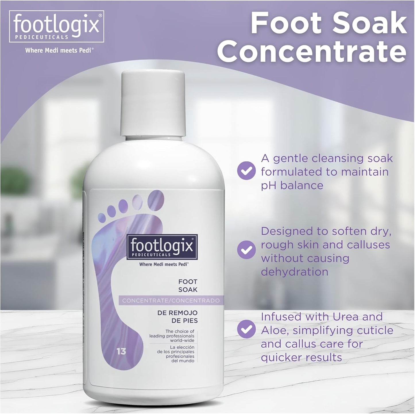 Footlogix - FOOT SOAK CONCENTRATE (250ml or 946ml)
