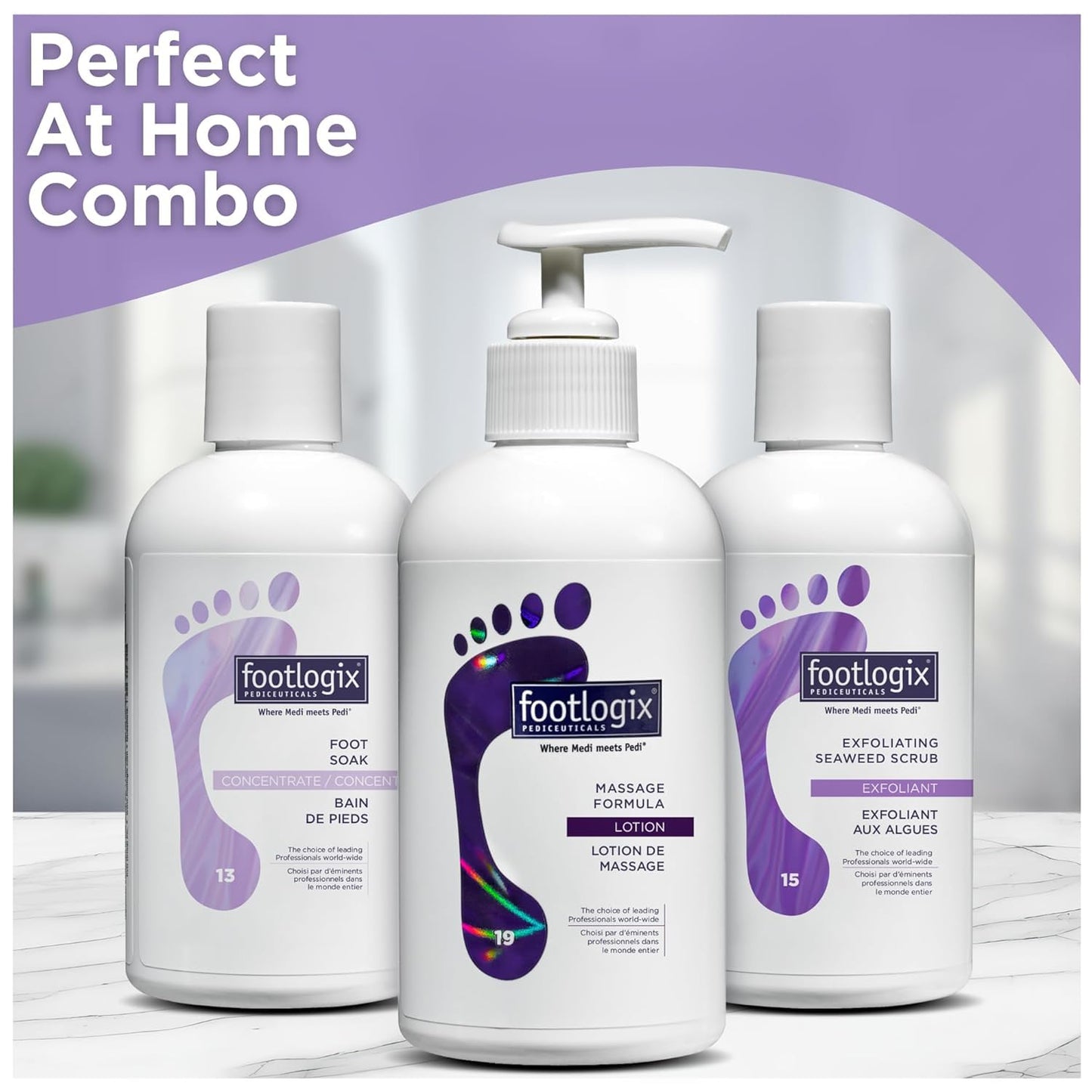 Footlogix - MASSAGE FORMULA LOTION (250 or 500ml) Please contact us for Professional (Licensed NailTech) pricing!