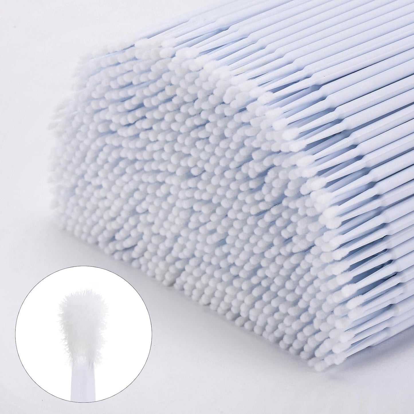 Microbrush Applicator for Various Liquids, Multicolor (Fine Tip, 100pc)