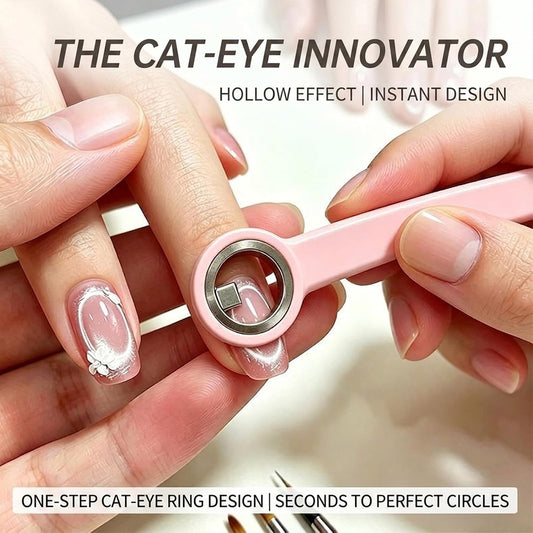 Round "Ring" Magnet for Cat Eye (1pc)