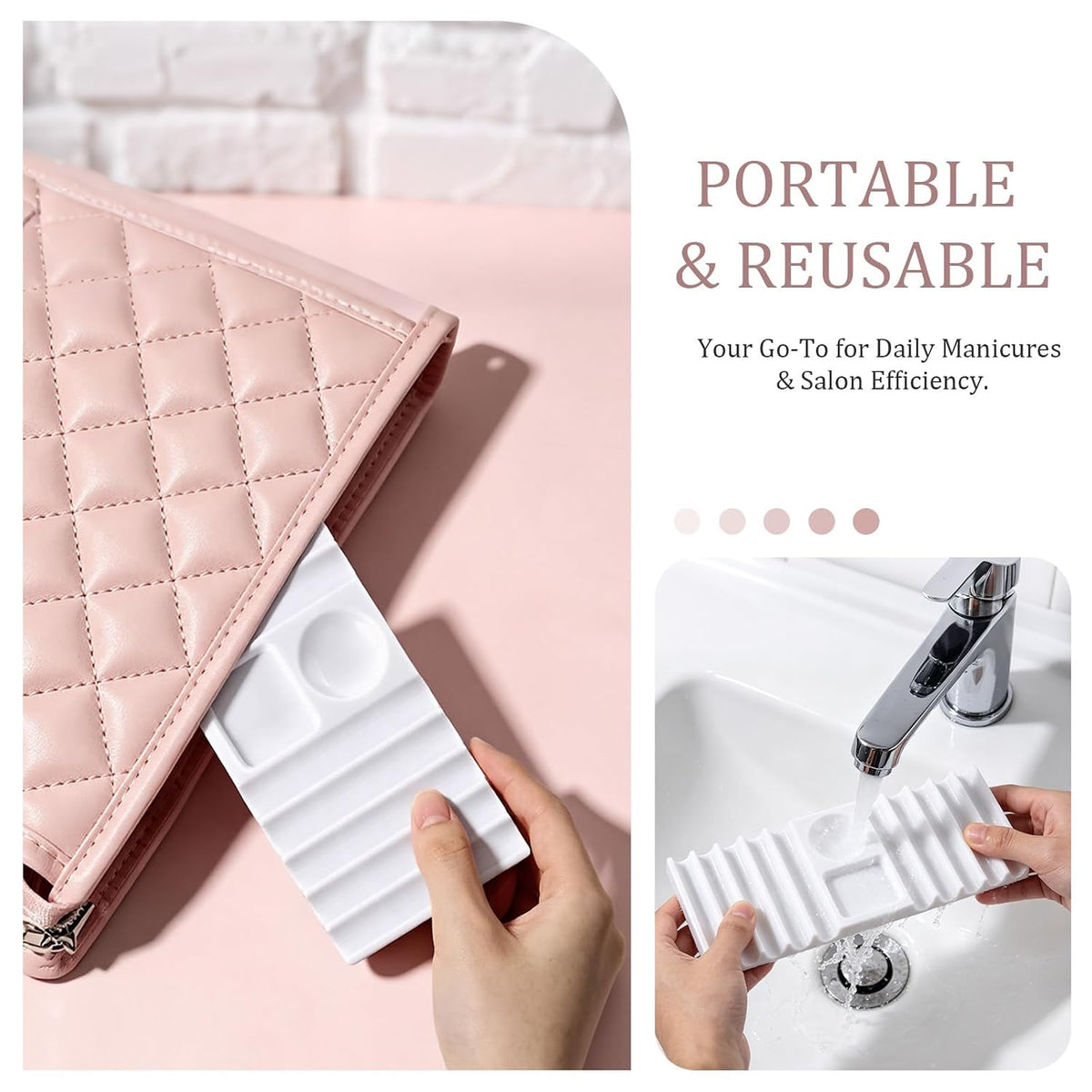 Professional Holder for Dual Forms or Brushes