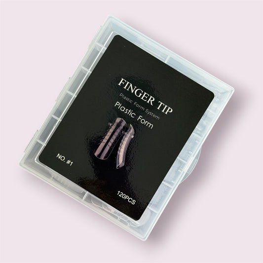 Dual  Nail Forms "Classic" #1 for Acrygel, Polygel (120pc)