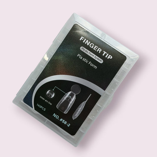 Dual  Nail Forms "Next Level" Express French (Thinned Cuticle Area) #58-2- 140 pc