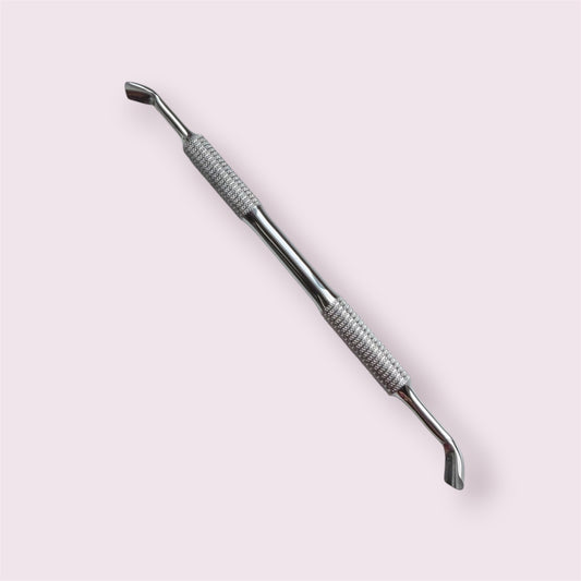 (New!) CUTICLE PUSHER "DOUBLE HOOF" NP-16 (Rounded Curved Pusher Slim & Broad)