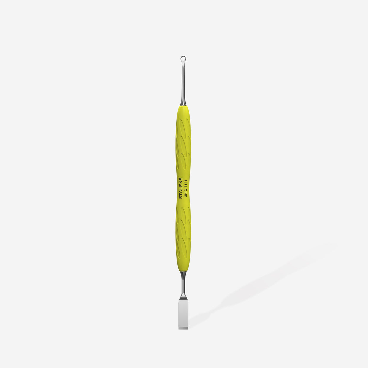 STALEKS PRO CUTICLE PUSHER UNIQ 11, Type 1, PQ-11/1 (Pink or Yellow)