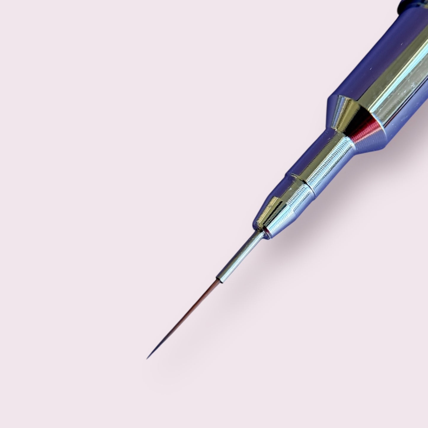(NEW!) NailMasterDallas Dual Brush ( 11mm THIN DETAILER + OVAL 6mm FLAT brush)