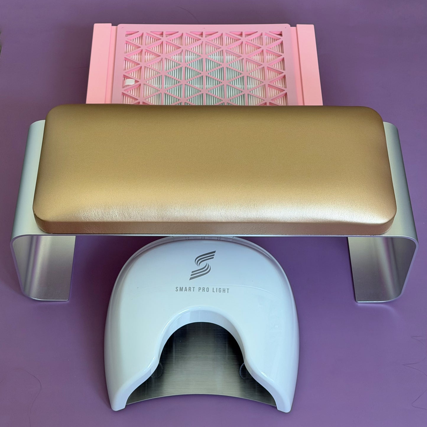 SMART PRO BUNDLE #2: UV Lamp, Dust Collector, Metal Handrest